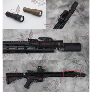 ไฟฉายติดปืน Modlite รุ่น WML PLHv2-18350 (รุ่นสั้น) (หลอดLED) (Modlite WML PLHv2-18350 Light) (Weapon Mounted Light)