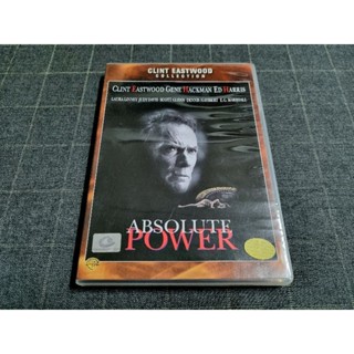 DVD ภาพยนตร์แอ็คชั่นทริลเลอร์ "Absolute Power / แผนลับ โค่นประธานาธิบดี" (1997)