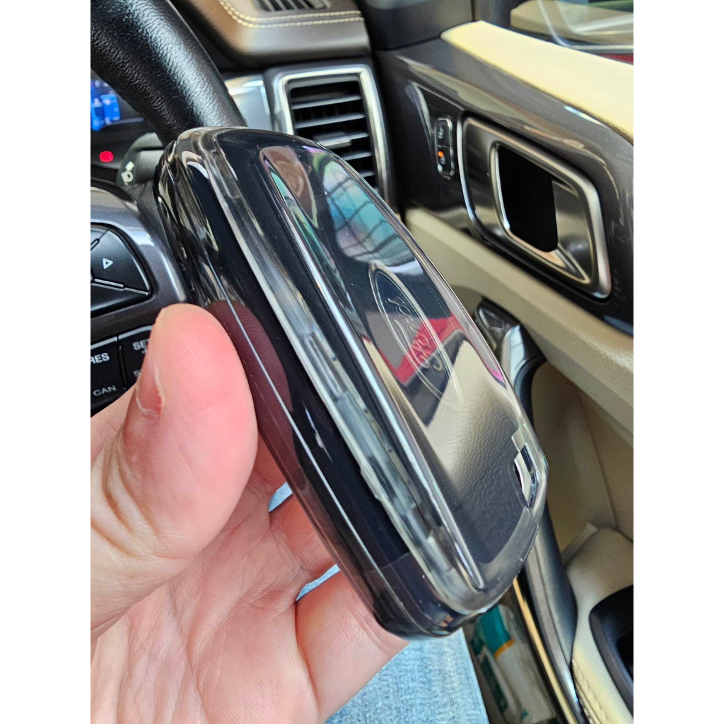 เคสใสซีทรู  รีโมท Ford Next Gen Everest  Ranger Raptor  2022 Keyless 2 และ 3 ปุ่ม   ปกป้องรีโมท (Ultra Thin See Through - รูปที่ 5