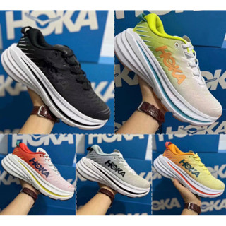 🎊🛍รองเท้าผ้าใบรุ่นมาใหม่ Hoka Newรองเท้าผ้าใบงามแท้ของผู้หชาย
