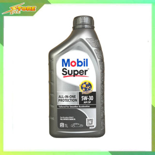 น้ำมันเครื่องเบนซิน Mobil Super 5W-30 1ลิตร สังเคราะห์แท้ 100%