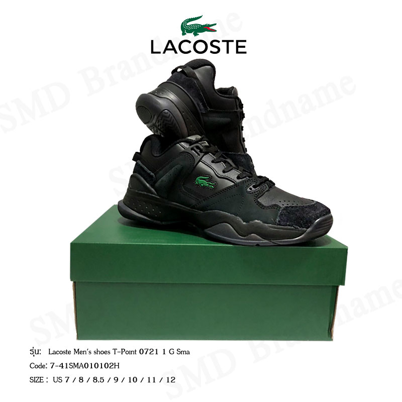 Lacoste รองเท้าผ้าใบ รุ่น Lacoste Men's shoes T-Point 0721 1 G Sma Code: 7-41SMA010102H