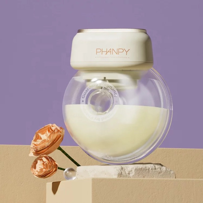 Phanpy ชุดกรวย Hand Free S2 และเครื่องปั๊มนมแบบไร้สาย***ประกัน 6 เดือน***