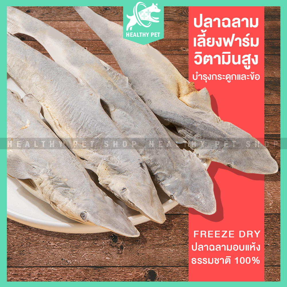 ปลาฉลามอบแห้ง อาหารสัตว์ แหล่งโปรตีน วิตามินและแร่ธาตุ อาหาร Freeze Dry