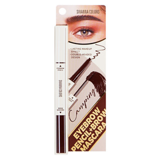 SIVANNA COLORS DOUBLE-HEADED EYEBROW PEN : HF948 | ที่เขียนคิ้ว