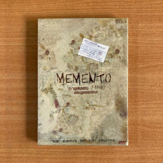 DVD : Memento (2000) ภาพหลอนซ่อนมรณะ [มือ 1 ปกสวม] Christopher Nolan / Guy Pearce ดีวีดี หนัง แผ่นแท้