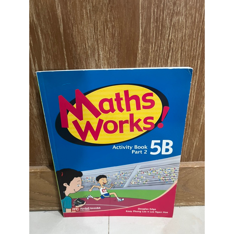 Maths Works Acitivity Book Part 2 5B แบบฝึกหัดคณิตศาสตร์ชั้นประถม5เทอม2