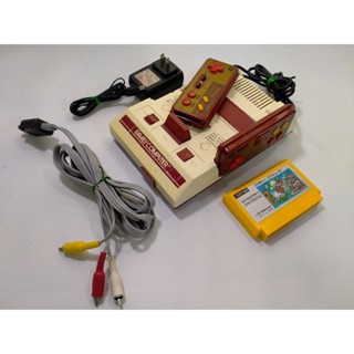 Famicom จอย เม็ดถั่ว ระบบ AV SFC ชุดไฟไทยพร้อมเล่น แถม ตลับแท้ Super Mario Bros 1 Japan