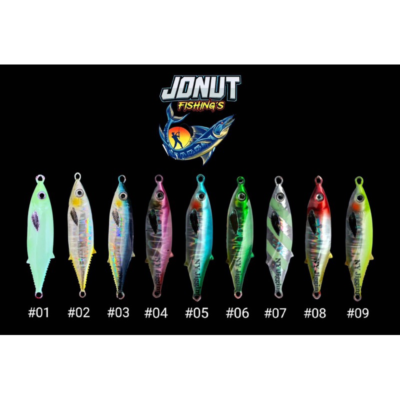 เหยื่อจิ๊กJoNut fishing รุ่นNY jigging