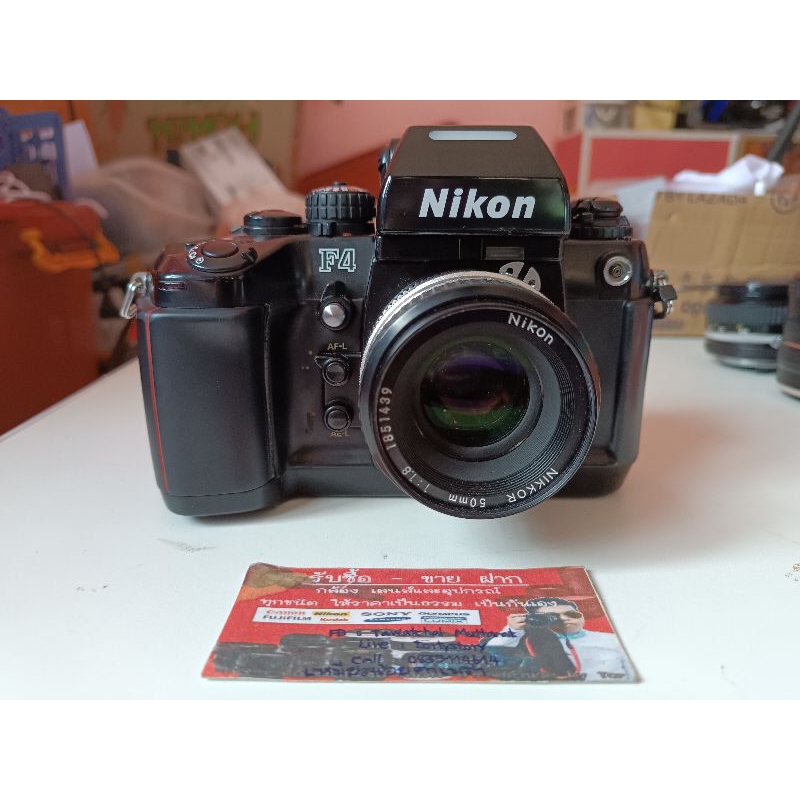 กล้องฟีล์ม Nikon F4 + Nikkor 50 F1.8 Ai-s กล้องมือสอง เลนส์มือสอง