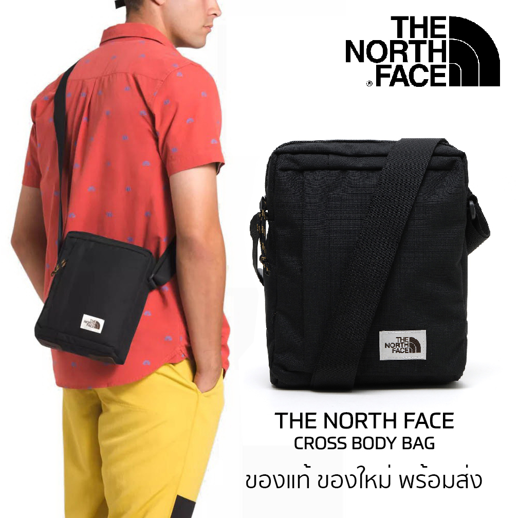 กระเป๋าสะพายข้าง The North Face Cross Body Bag ผ้า Polyester กันน้ำ ของแท้ ของใหม่ พร้อมส่งจากไทย