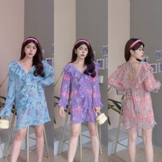 เดรส ชีฟอง สีสดใส ใส่สวย น่ารัก งานคิ้วๆ ใส่สบายๆ