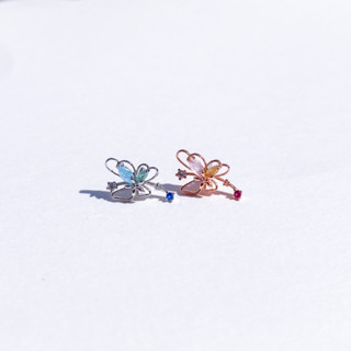 จิวต่างหูเกาหลี More Than Piercing: A265 Angela Butterfly