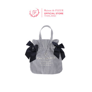 Maison De FLEUR - Hickory Double Ribbon Tote Bag