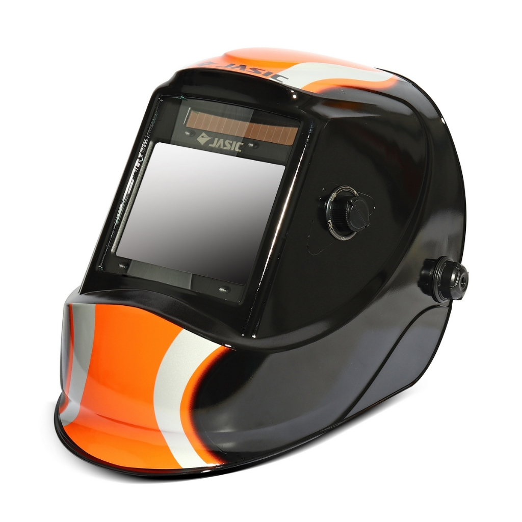 JASIC หน้ากาก รุ่น LY800D หมวกเชื่อมปรับอัตโนมัติ รุ่นใหม่ จอกว้าง แสดงสี TRUE Color ของแท้ หน้ากากป