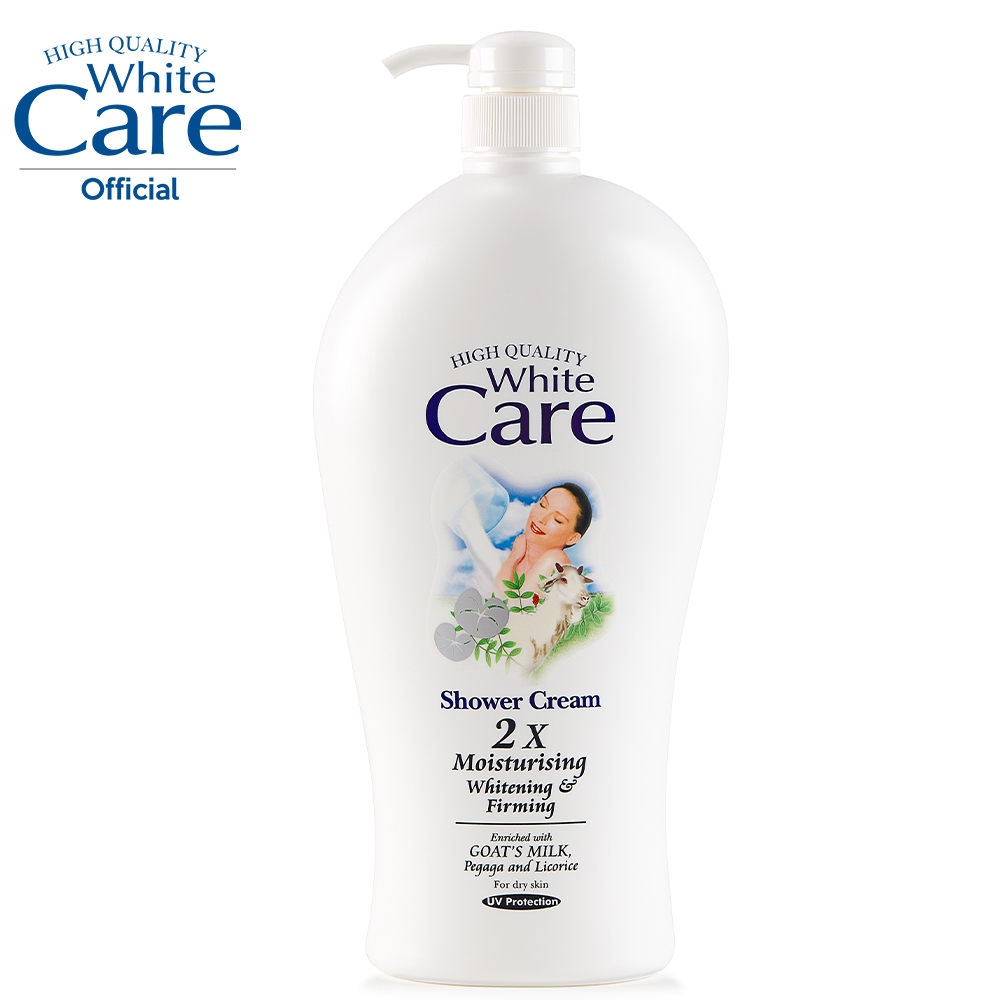 (โค้ดAY9L44 ลด45 ขั้นต่ำ300) White Care ไวท์แคร์ ครีมอาบน้ำ ผิวขาวกระจ่างใส มอยเจอร์ไรซิ่ง ไวท์เทนนิ่ง เฟิร์มมิ่ง Shower