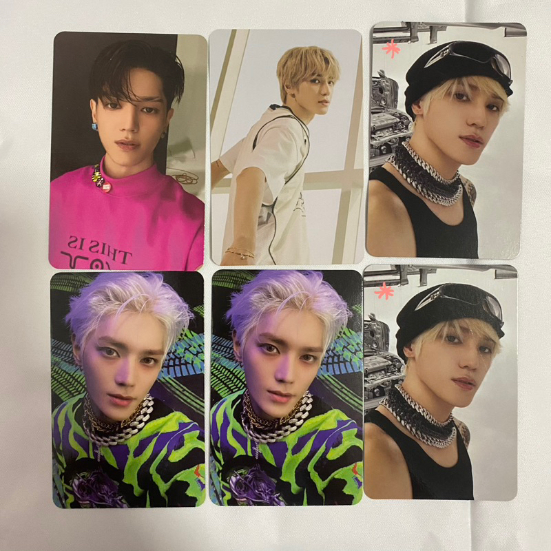 [พร้อมส่ง] การ์ด NCT127 แทยง taeyong