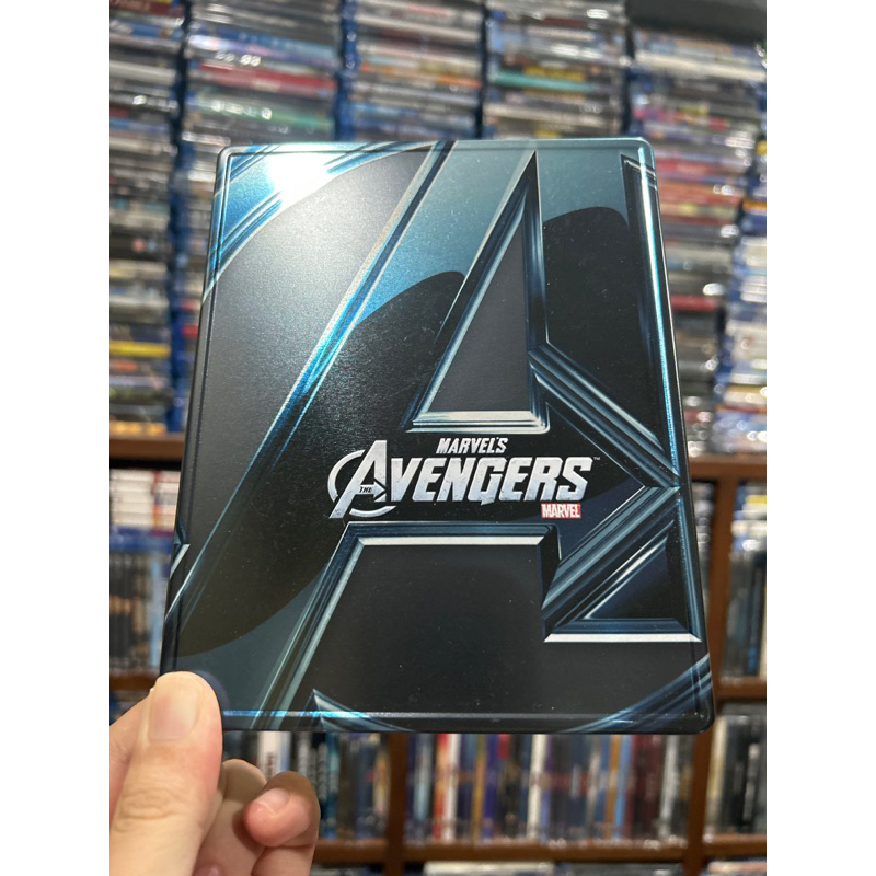 ( Steelbook 2d/3d ) The Avengers : มีเสียงไทย บรรยายไทย Blu-ray แท้