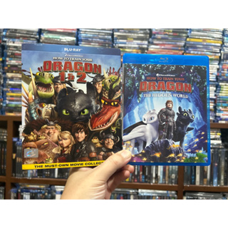 How To Train Your Dragon 1-2-3 : Blu-ray แท้ มีเสียงไทย มีบรรยายไทย