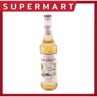 SUPERMART Monin French Vanilla Syrup 700 ml. น้ำเชื่อมกลิ่นเฟรนซ์ วานิลลา ตราโมนิน 700 มล. #1108140