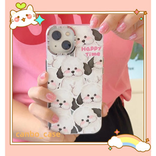 🎁ส่งของขวัญ🎁เคสไอโฟน สำหรับ 11 14 for iPhone Case 13 12 Pro Max การ์ตูน น่ารัก ลูกสุนัข กันกระแทก เคสนิ่ม เคสโทรศัพท์