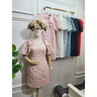 🔥Plussize🔥เดรสคนอ้วน🔥Size : XL อก 44" เอว 40       Size : XXL อก 48" เอว 44”       Size : XXXL อก 54" เอว 48