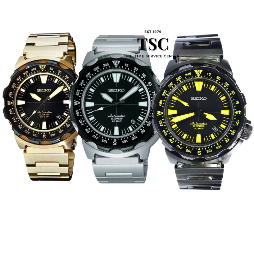 นาฬิกาผู้ชาย SEIKO  Land Monster   ( AUTOMATIC ) รุ่น SARB047   เครื่อง  6R15  23Jewels ขึ้นลานได้  