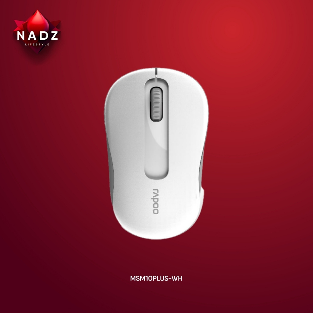 RAPOO M10PLUS, 2.4G Wireless mouse White