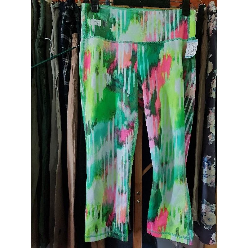 กางเกงเลกกิ้งออกกำลังกาย มือสอง รหัส v40