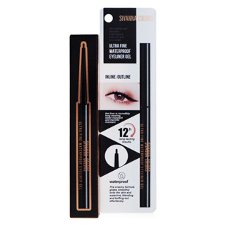 SIVANNA COLORS ULTRA FINE WATER PROOF EYELINER GEL : HF9032 | อายไลเนอร์