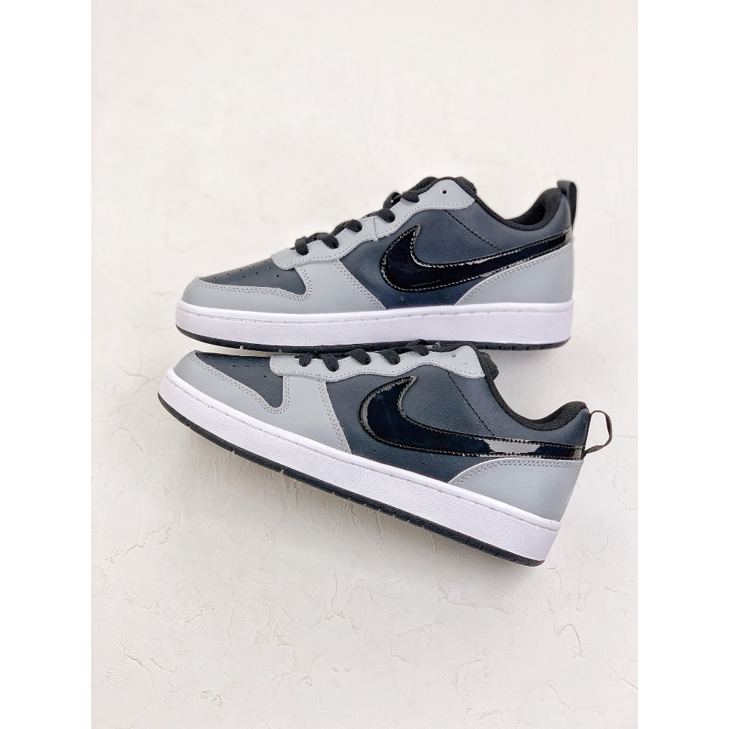 NIKE COURT VISION LOW BQ5448-014คลาสสิกวินเทจวัฒนธรรมสบาย ๆ รองเท้าบาสเกตบอลต่ำรองเท้าผ้าใบ nike แท้