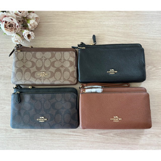 coach Double Zip Wallet