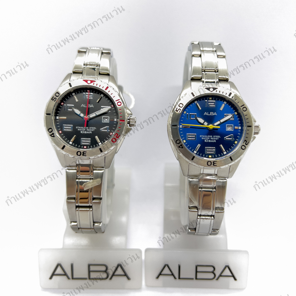 [ส่งฟรี] Alba นาฬิกาหญิง หน้ากลม รุ่น AXT629X1, AXT633X1