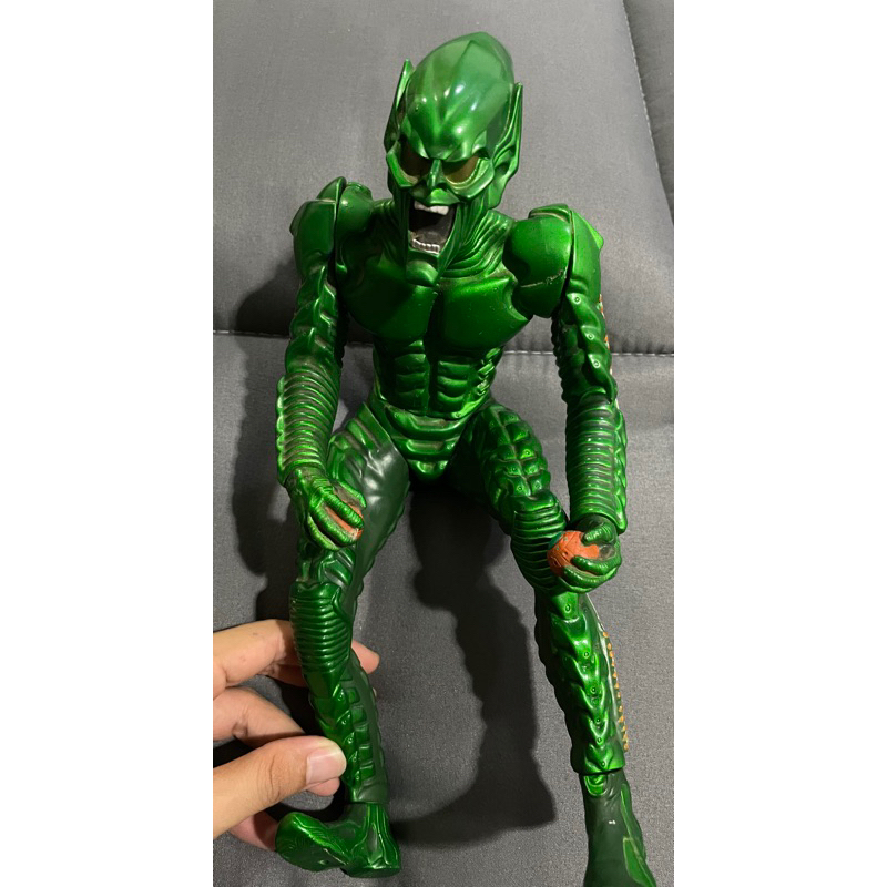 30cm Green Goblin toy biz 2002 1/6 action figure Spider man spiderman toybiz