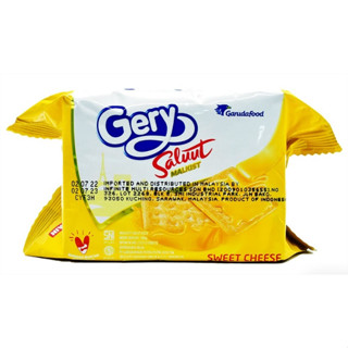 10 Packs Gery Saluut Malkist Sweet Cheese 100g