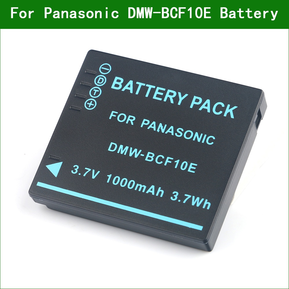 DMW-BCF10 CGA-S/106B S/106C S/106D Digital Camera Battery For Panasonic DMC-FP8 FS4 FS6 FS7 FS9 FS10