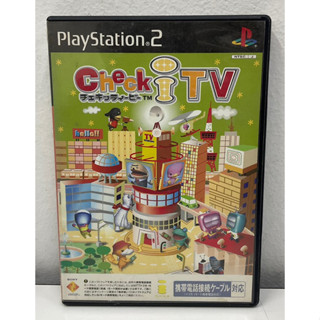 แผ่นแท้ [PS2] Check-i-TV (Japan) (SCPS-11015 | 11011)