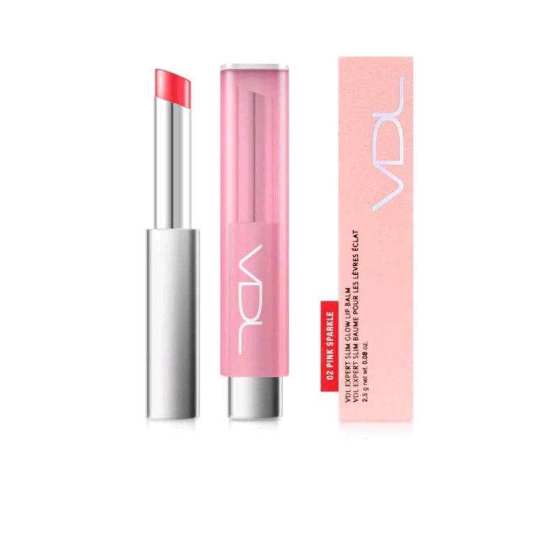 VDLลิปสติกVDL VDL EXPERT SLIM GLOW LIP BALM VDL EXPERT SLIM BAUME POUR LES LÈVRES ÉCLAT 2.5 g net wt