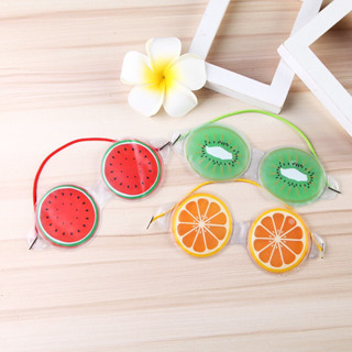 🌈พร้อมส่ง🌟 เจลปิดตา ลายปลไม้ เจลประคบตา แผ่นประคบเย็น แผ่นประคบร้อน
