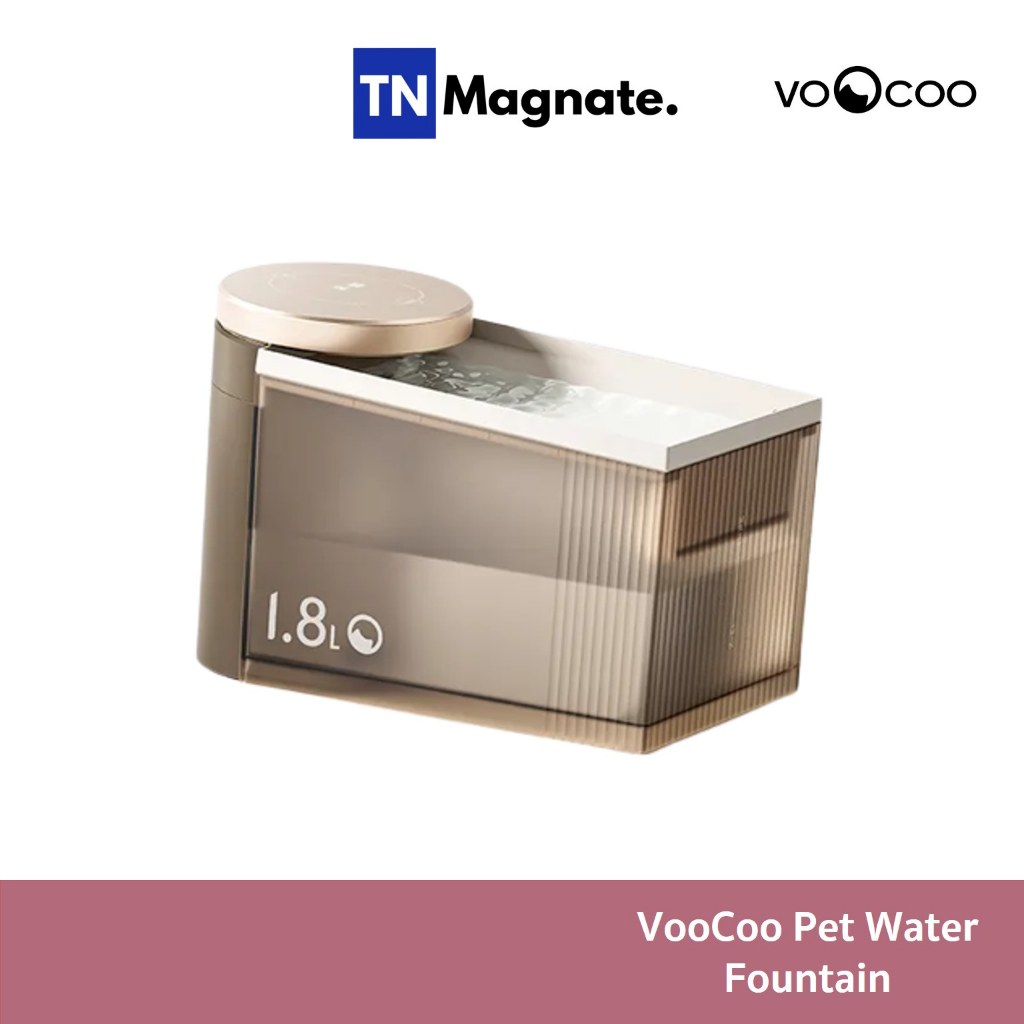 [เครื่องให้น้ำอัตโนมัติ] VooCoo Pet Water Fountain