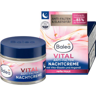 Balea vital cream tages/nacht(วัย40UP)ครีมชะลอริ้วรอยเยอรมัน กลางคืน/กลางวัน 50ml