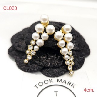 ต่างหู ตุ้มหู CL พร้อมส่ง ถูกที่สุด!!งานดีสุด!!CL023