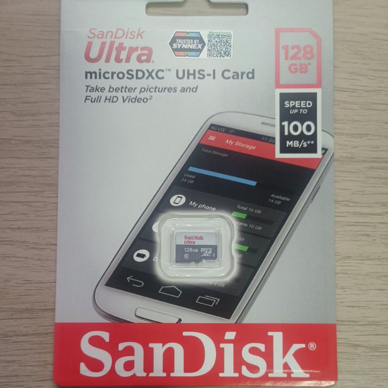 SanDick Ultra microSDXC UHS-I Card