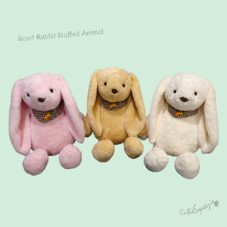 ตุ๊กตากระต่าย ผ้าพันคอ 22 นิ้ว Scarf Rabbit Stuffed Animal 22"