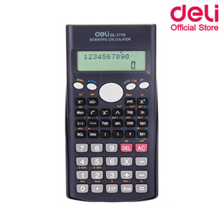 Deli 1710E Scientific Calculator เครื่องคิดเลขวิทยาศาสตร์ 12 หลัก 240 ฟังก์ชั่น จอแสดงผลขนาดใหญ่ เครื่องคิดเลข เครื่องคำนวณ