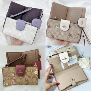 แท้100%พร้อมส่ง Coach Tech Wallet C8676/CH476/C2874/C8729/CH165