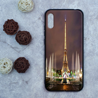 เคสกันกระแทก Huawei Y6 (2019) มีรูแสกนนิ้ว ลายสถานที่ สินค้าคุณภาพ สีสันสวยงาม ราคาถูก เคส TPU แข็งแรงทนทาน ไม่ขูดตั