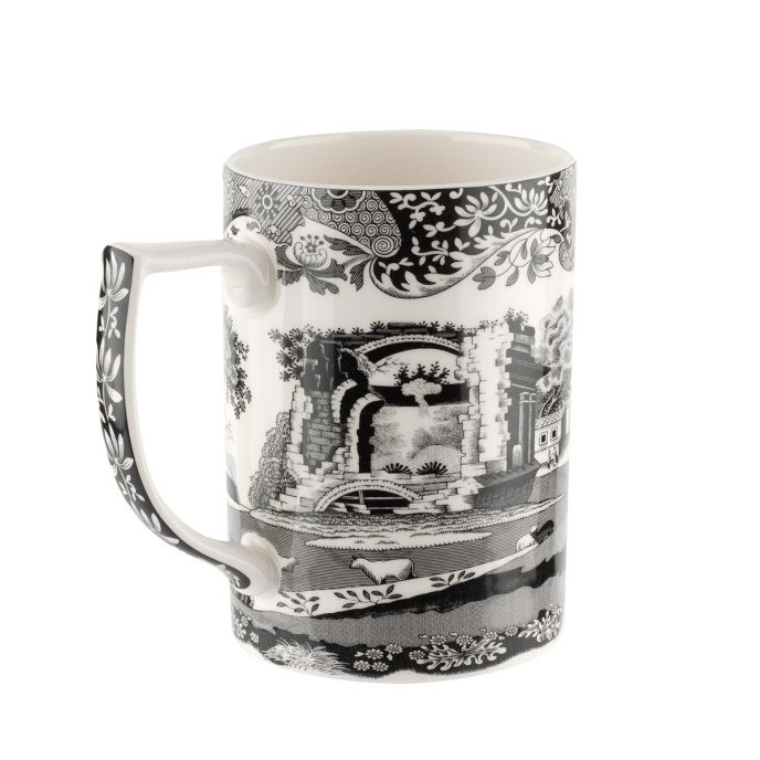 Spode Black Italian Mug