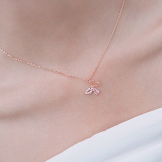 lacia.bkk - Crystal Butterfly necklace สร้อยคอผีเสื้อ
