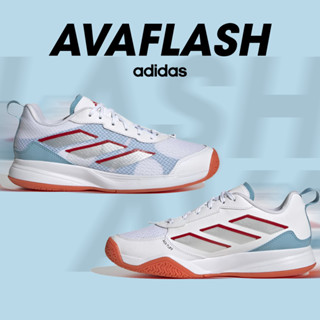 Adidas อาดิดาส รองเท้ากีฬา รองเท้าเทนนิส W AVAFLASH LOW HP5273 (3200)